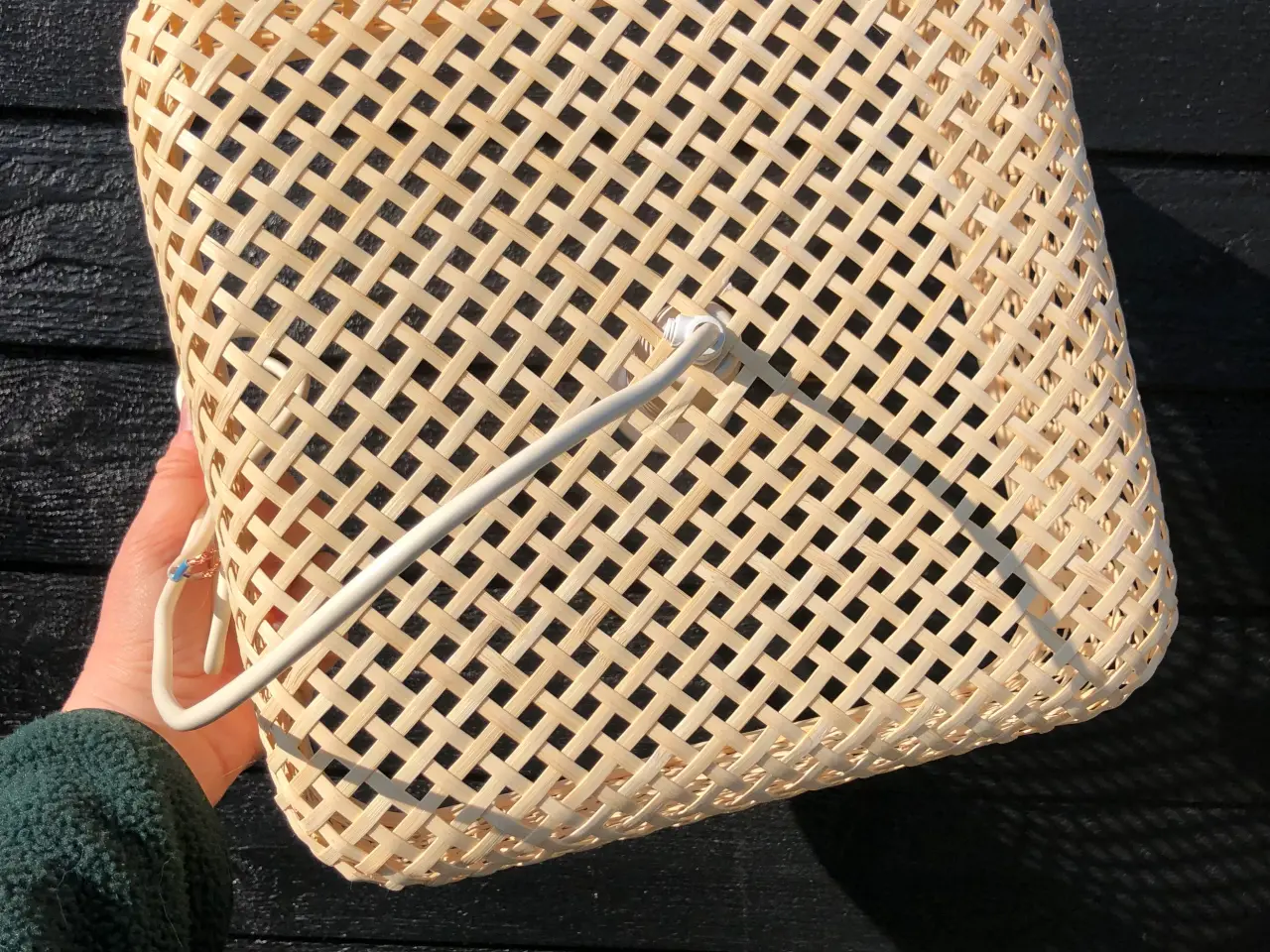Billede 2 - Skøn fletlampe 