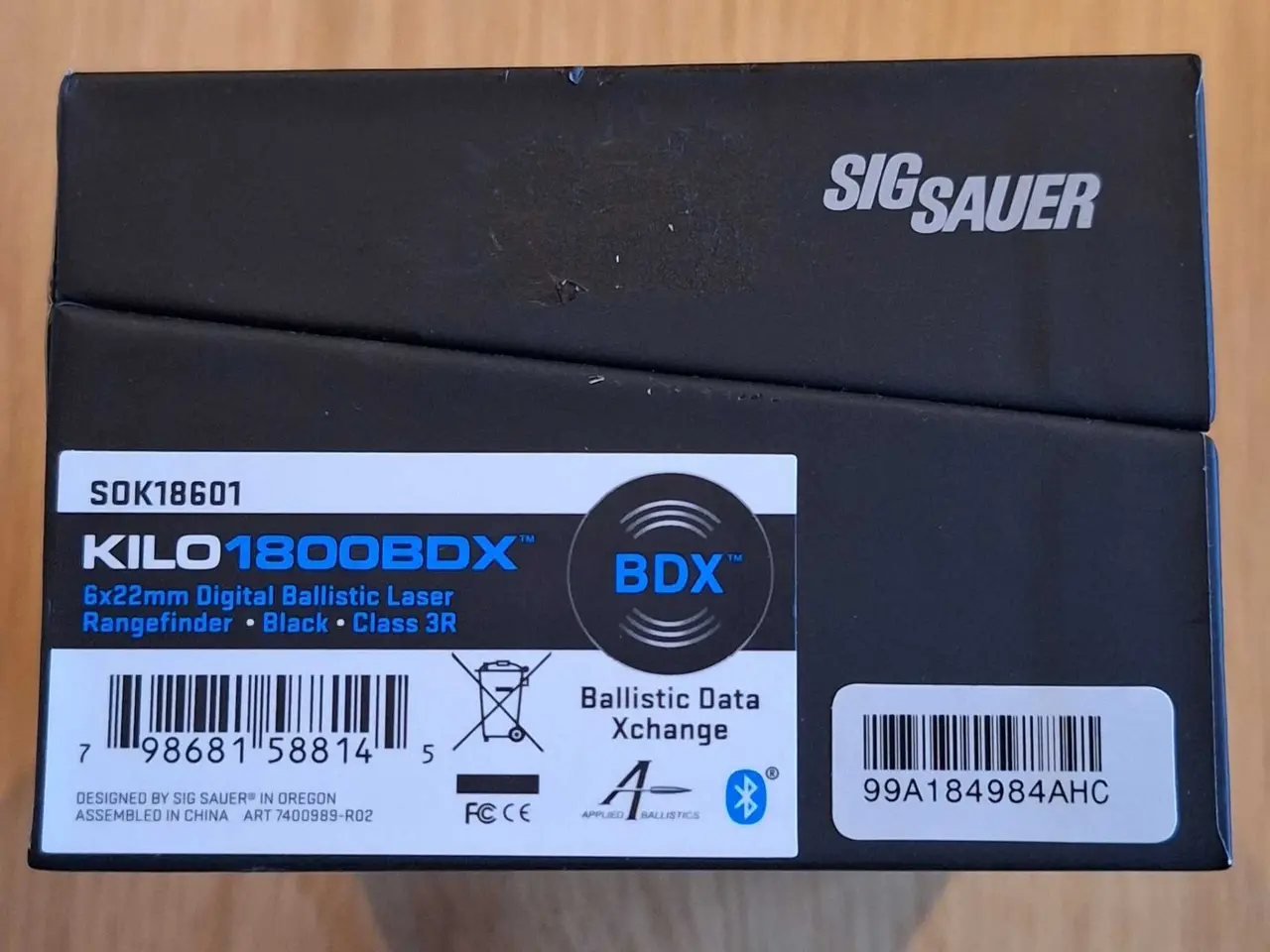 Billede 5 - Sig Sauer sigtekikkert med afstandsmåler.