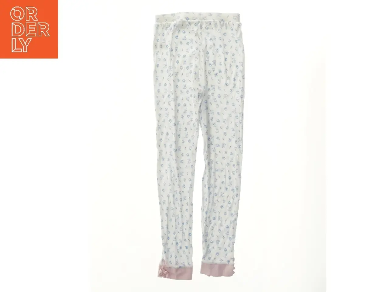 Billede 1 - Pyjamasbukser med blomstermønster (str. 158)