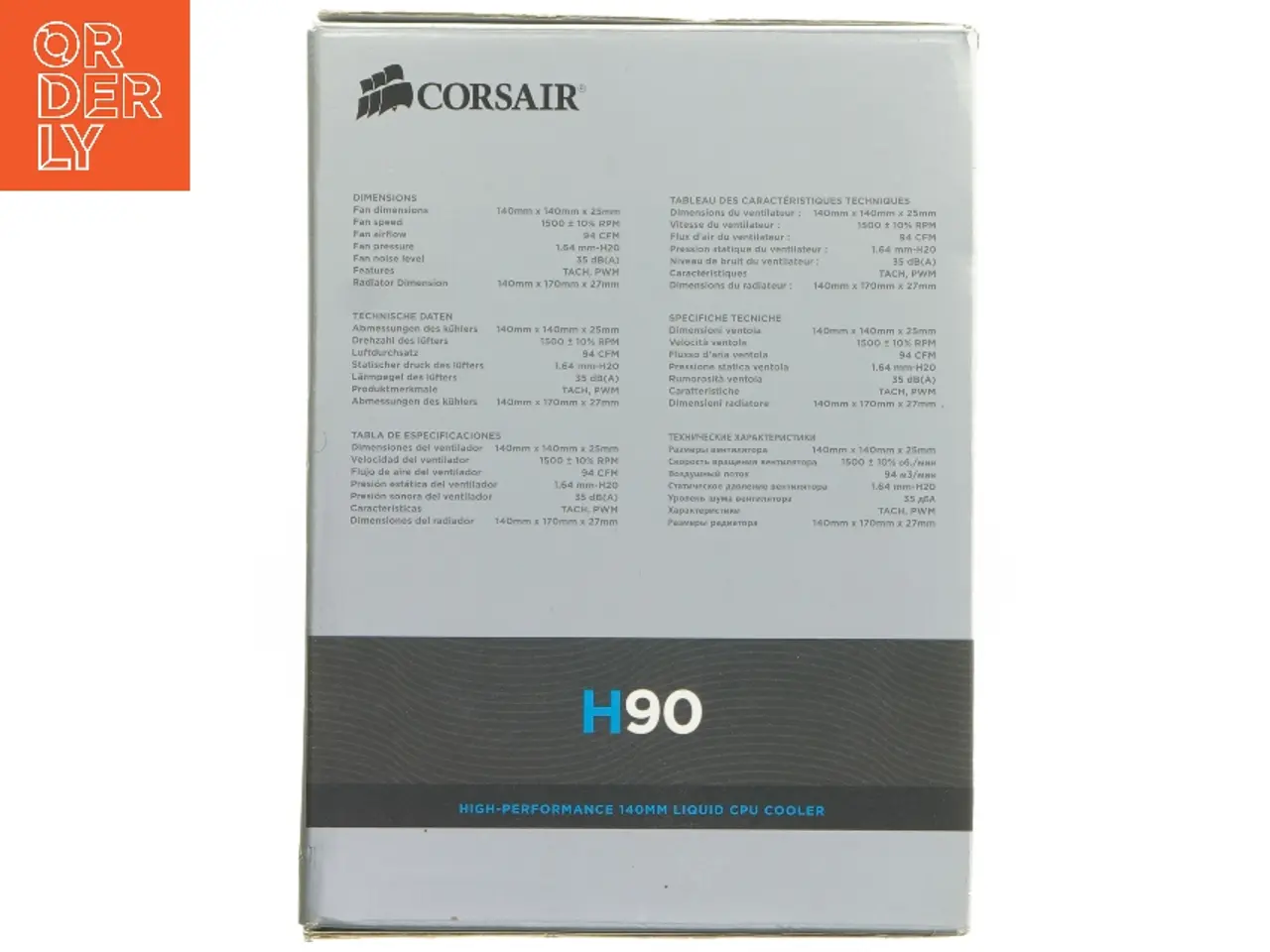 Billede 6 - Ventilator fra Corsair (str. 14x14x2,5 cm)