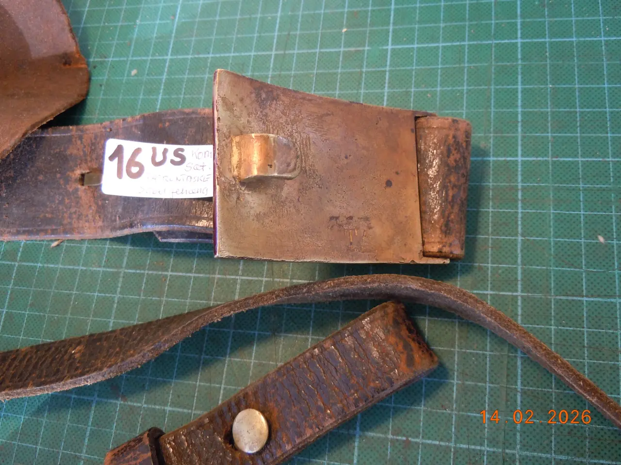 Billede 3 - US Borgerkrig 1861-65 bæltesæt komplet