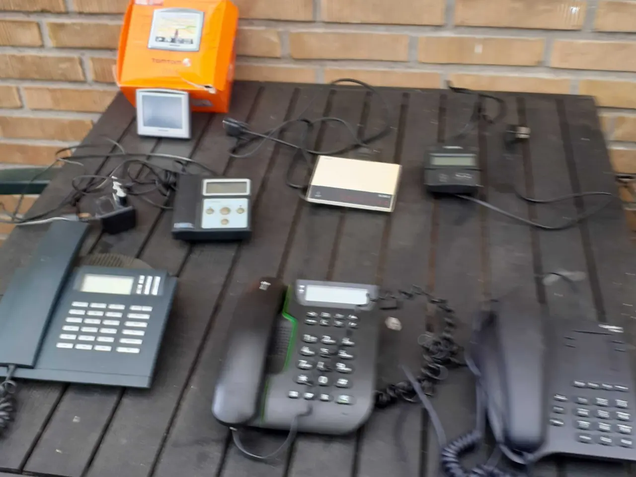 Billede 1 - Bordtelefon. Nummerviser