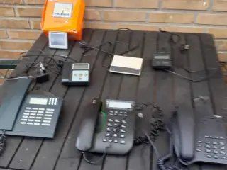 Bordtelefon. Nummerviser