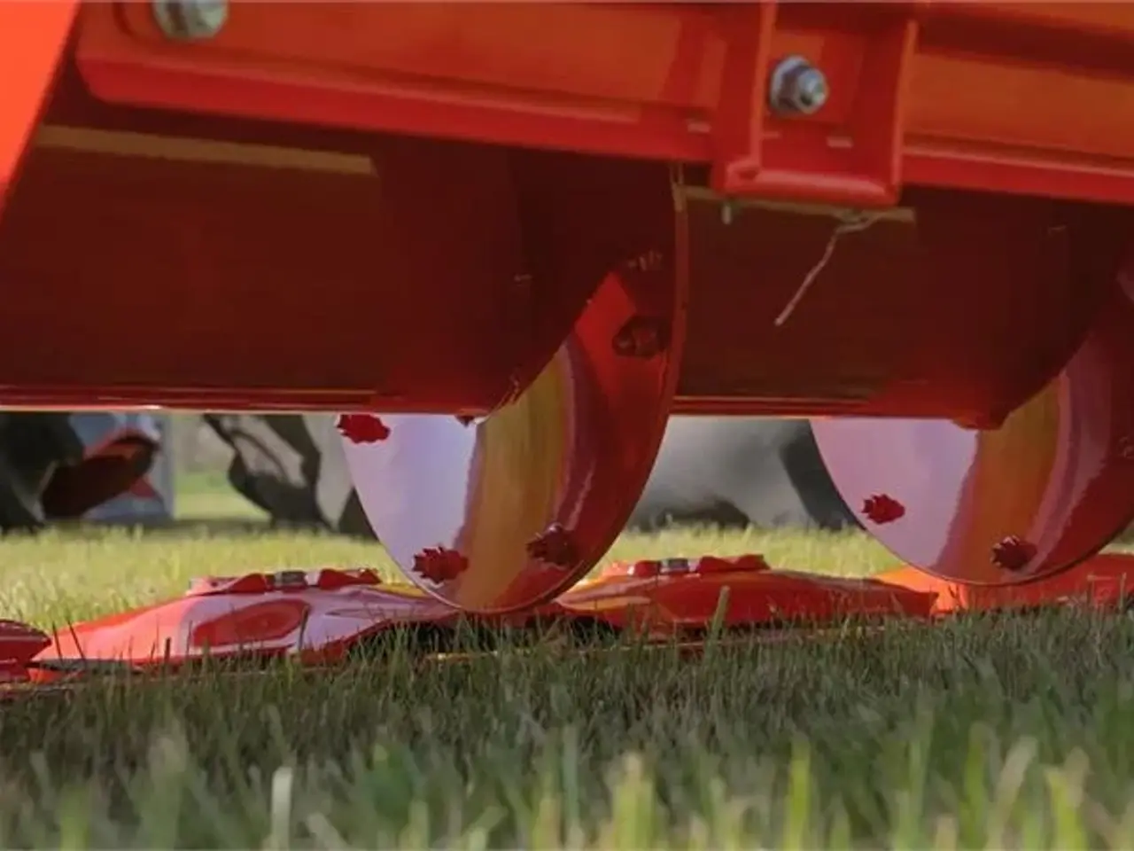 Billede 2 - Kuhn GMD 9530 RV Med snegle til at samle græsset
