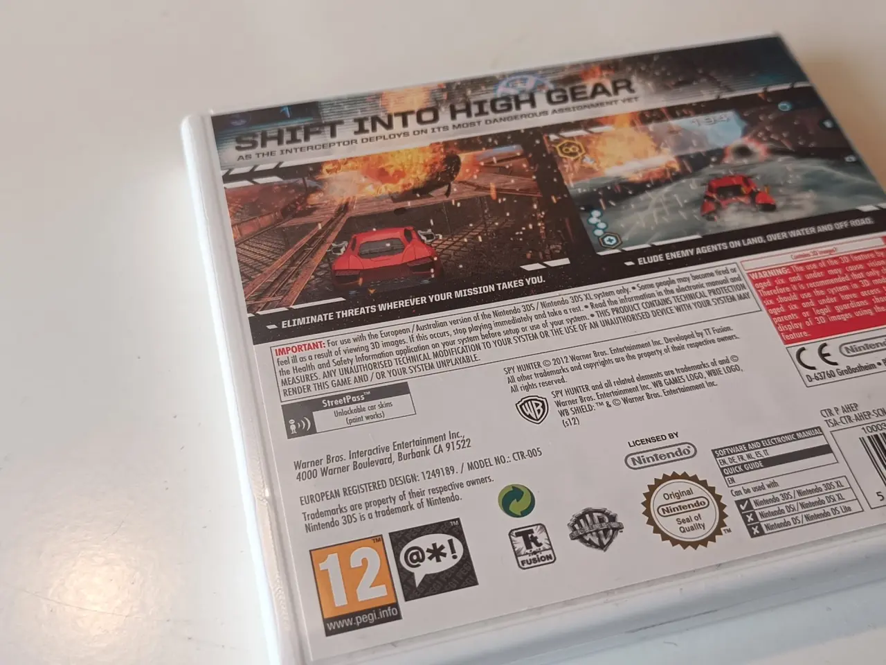 Billede 3 - Spy Hunter (Nintendo 3DS)