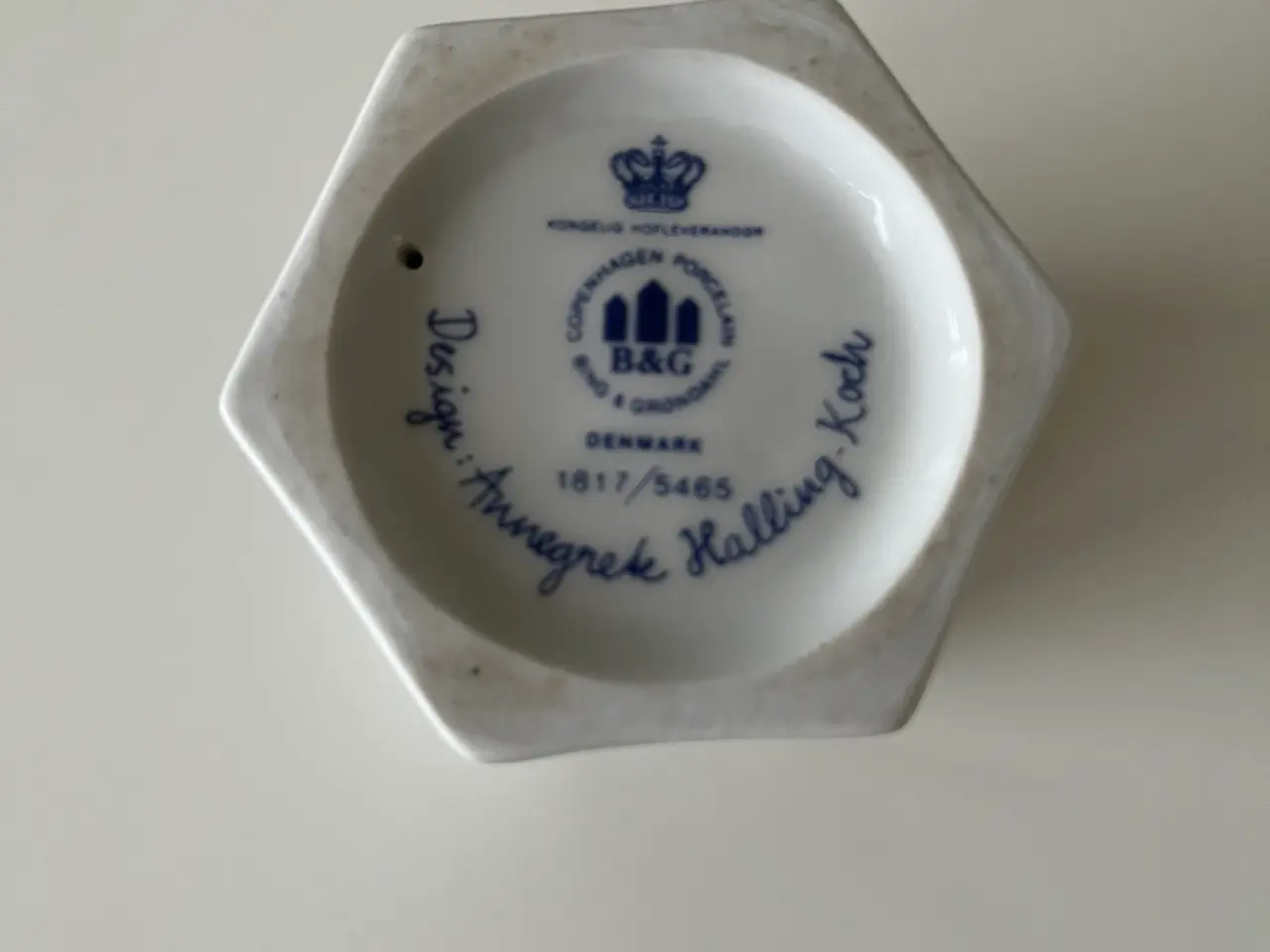Billede 7 - Bing og Grøndahl, Porcelæn, Skål og fyrfadsstager