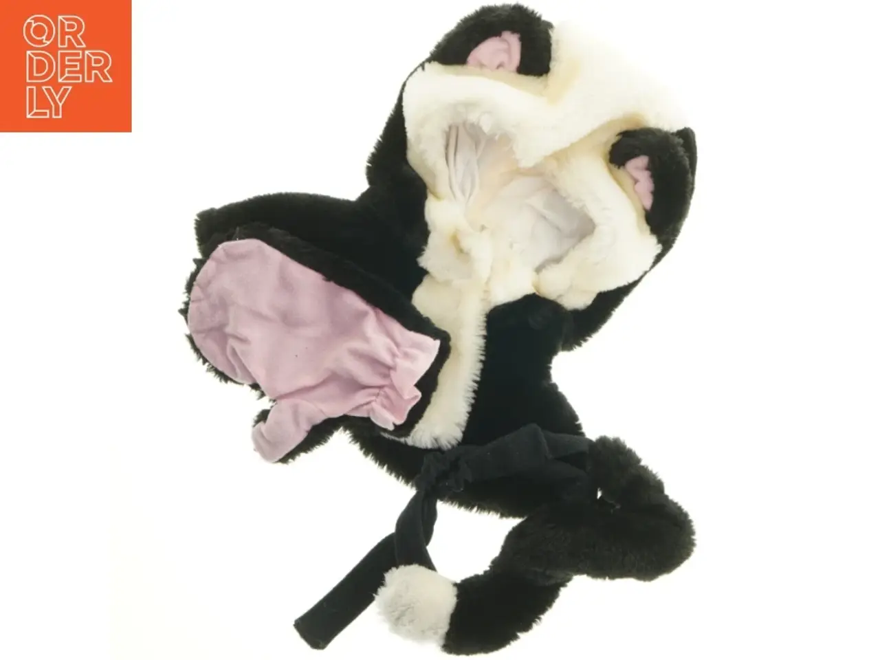 Billede 1 - Sort bamsehue (str. 40 x 22 cm)