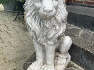 Fine løver til haven - statuer