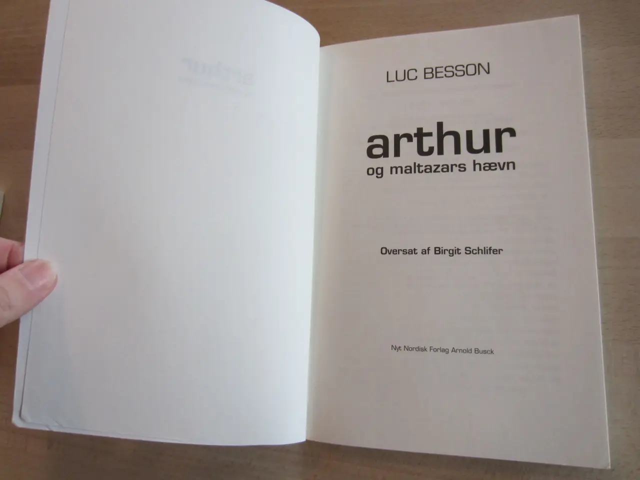 Billede 4 - Bog - Arthur og Maltazars Hævn af Luc Besson