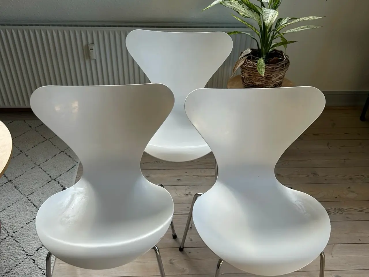Billede 1 - Sælger 3 stk. originale Fritz Hansen syverstole