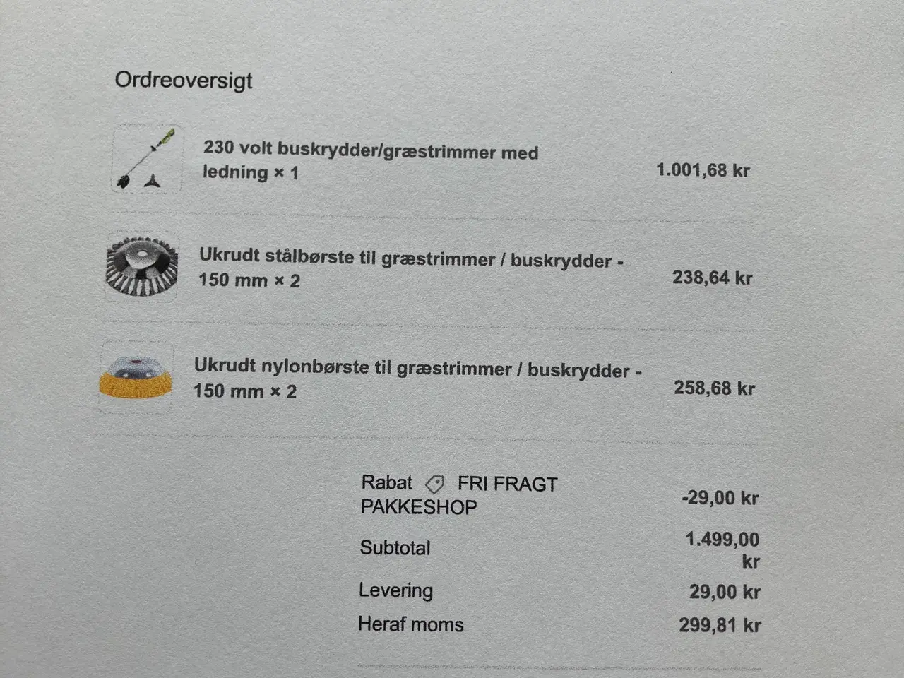 Billede 4 - Buskrydder AL-KO BC 1200E