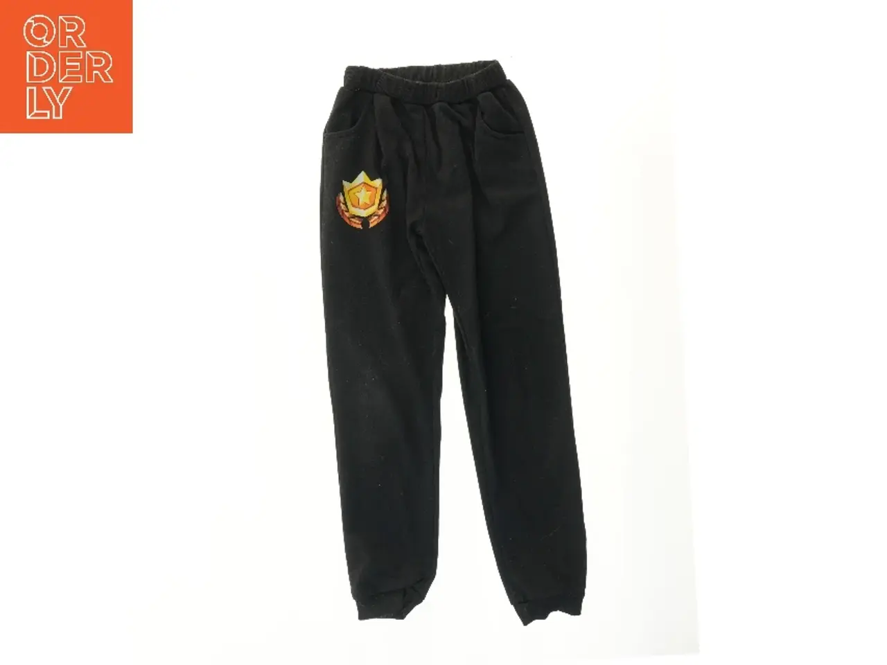 Billede 1 - Børne sweatpants med emblem (str. 158)