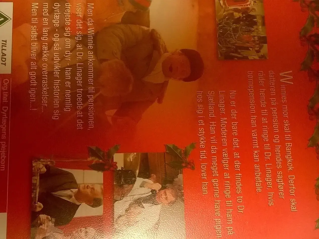 Billede 4 - Julefilm VHS - Nøddebo Præstegård ...