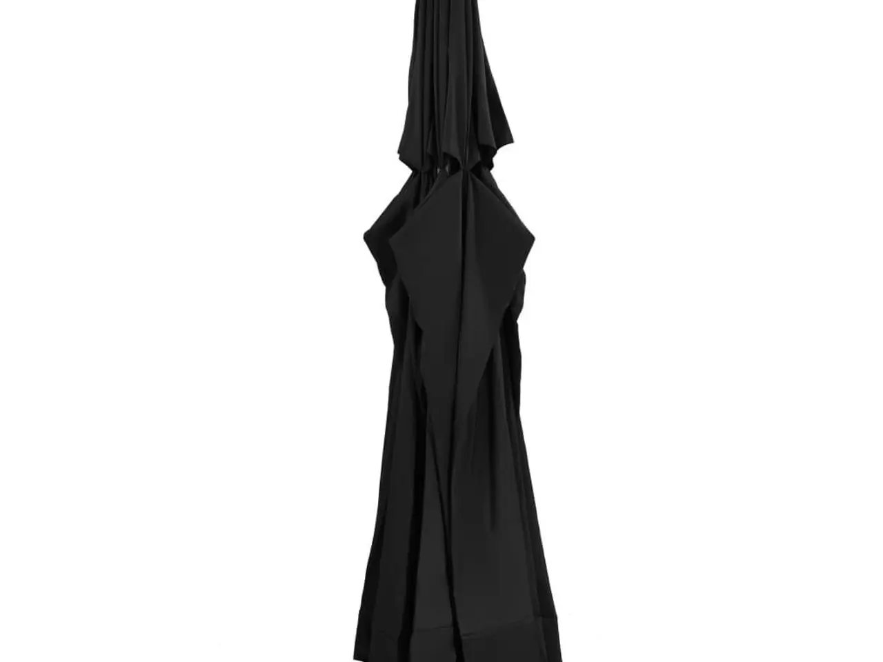 Billede 4 - Haveparasol med aluminiumstang 500 cm sort