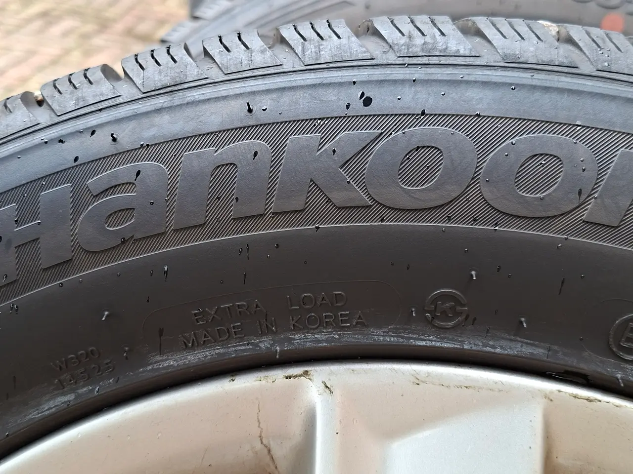 Billede 3 - Audi alufælge med gode vinterdæk
