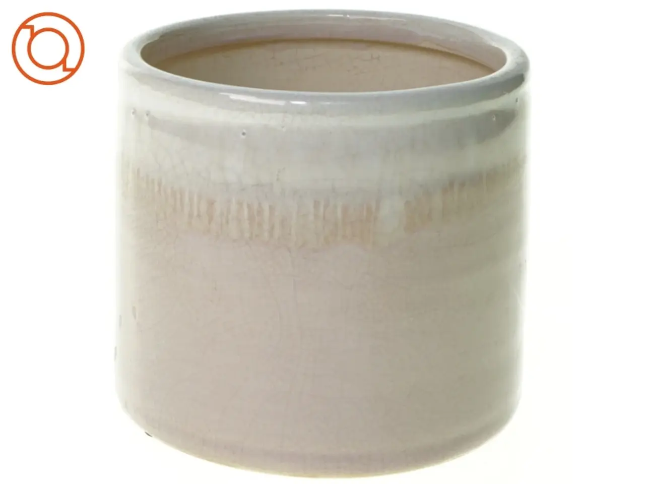 Billede 1 - Krukke til planter (str. 12 x 13 cm)