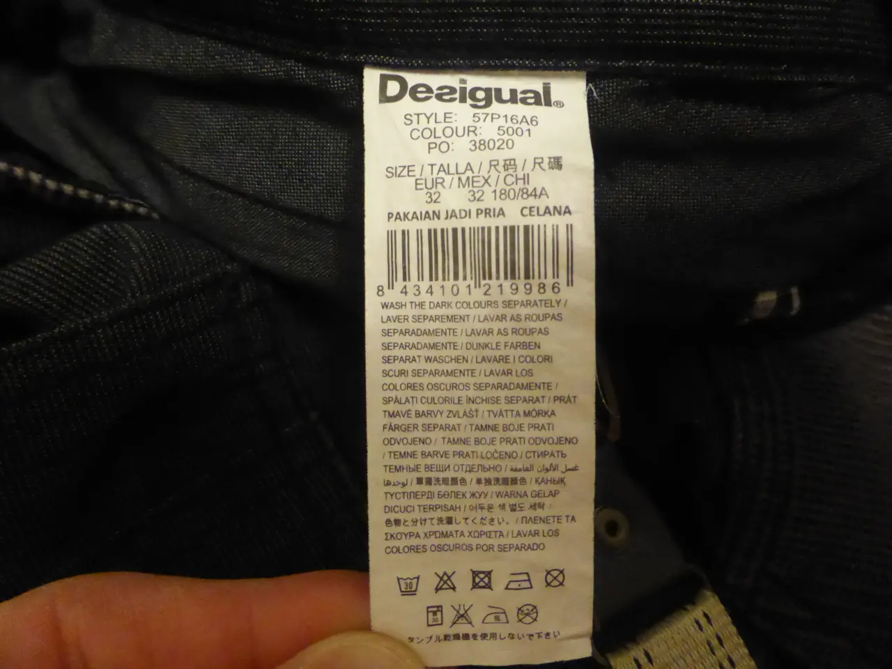 Billede 8 - Desigual badass selebukser med/uden hængerøv