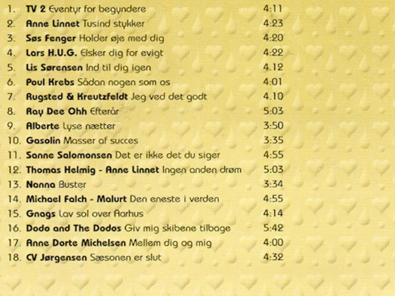 Billede 4 - Diverse kunstnere – Vores Sang – CD