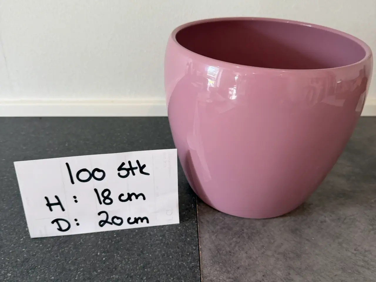 Billede 7 - Div potter osv fra lukket blomster butik 