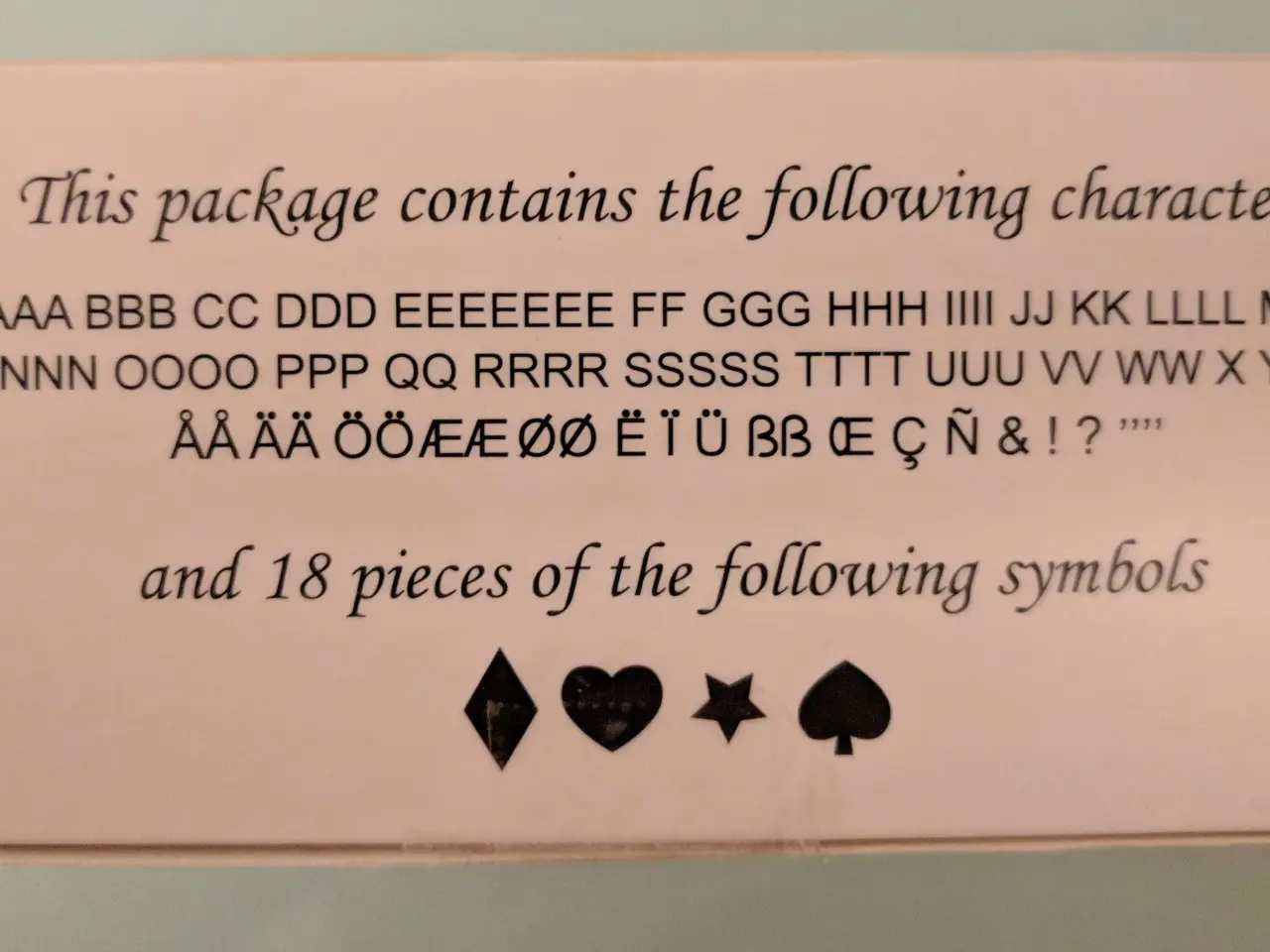 Billede 3 - Bogstavsbanner Multifarvet