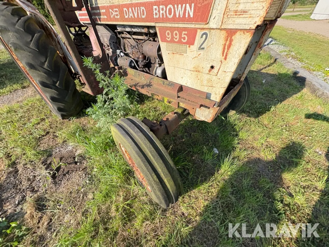 Billede 10 - Veterantraktor David Brown 995