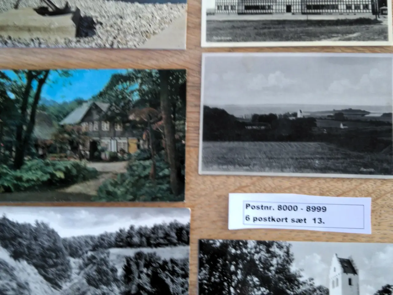 Billede 3 - 38 postkort by & egnskort postområde 8000 – 8990 
