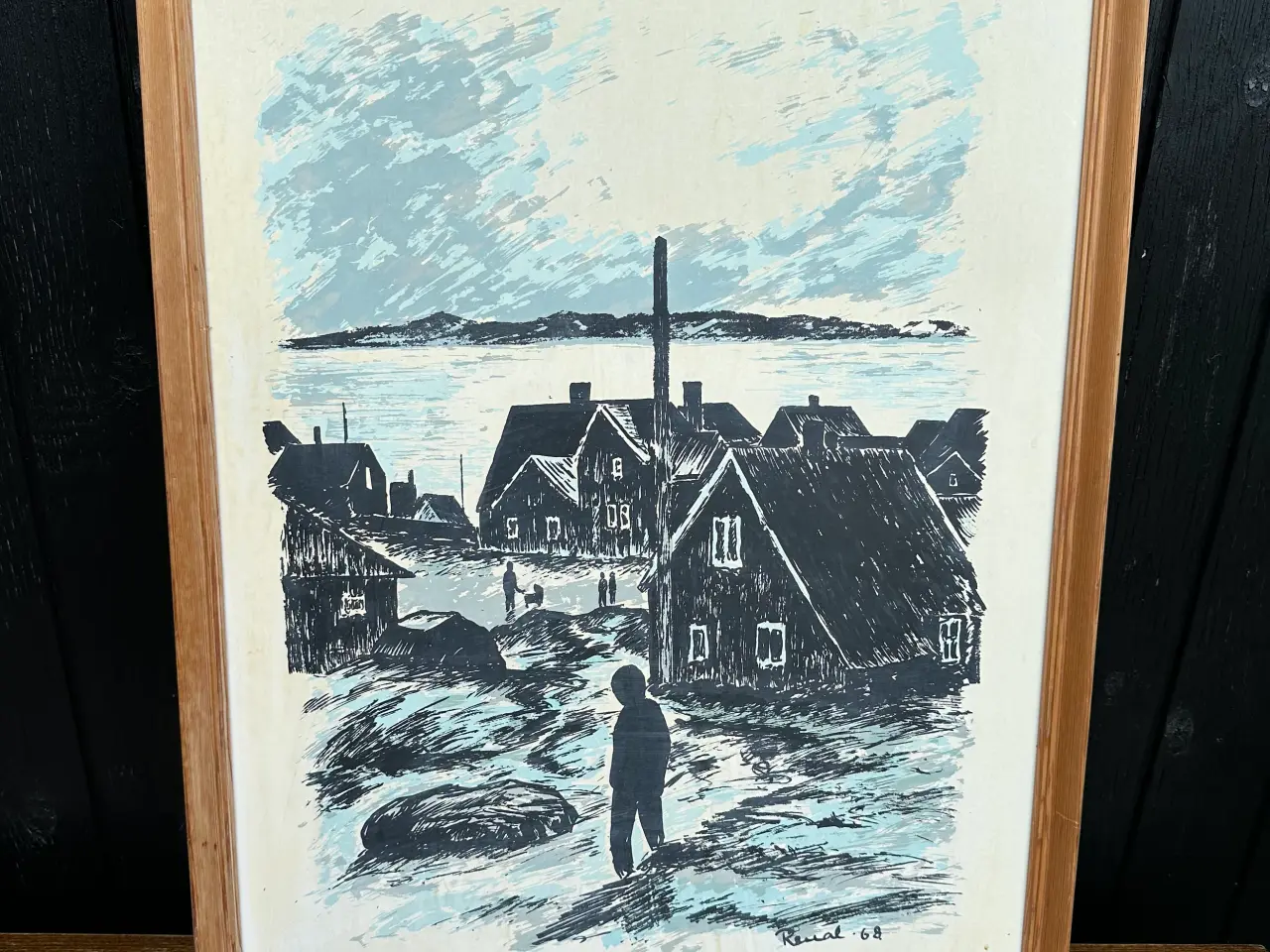 Billede 1 - 'Godthåb' af Renal Bache, 1968