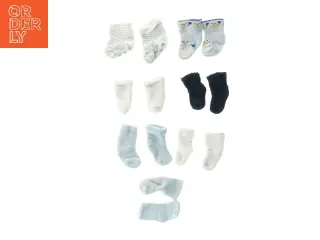Babystrømper samling (str. fod 7 cm længde 10 cm)