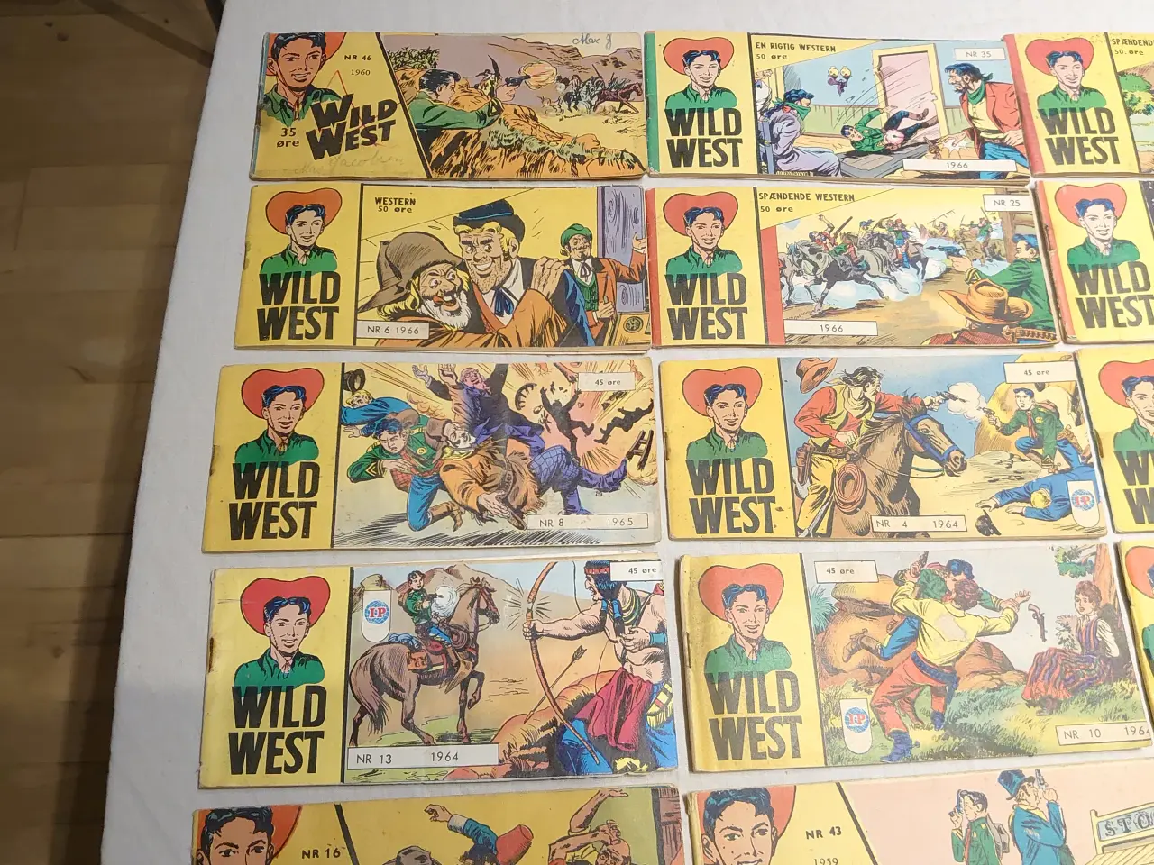 Billede 5 - 49stk Akim, Prærie serier og Wild West hæfter.