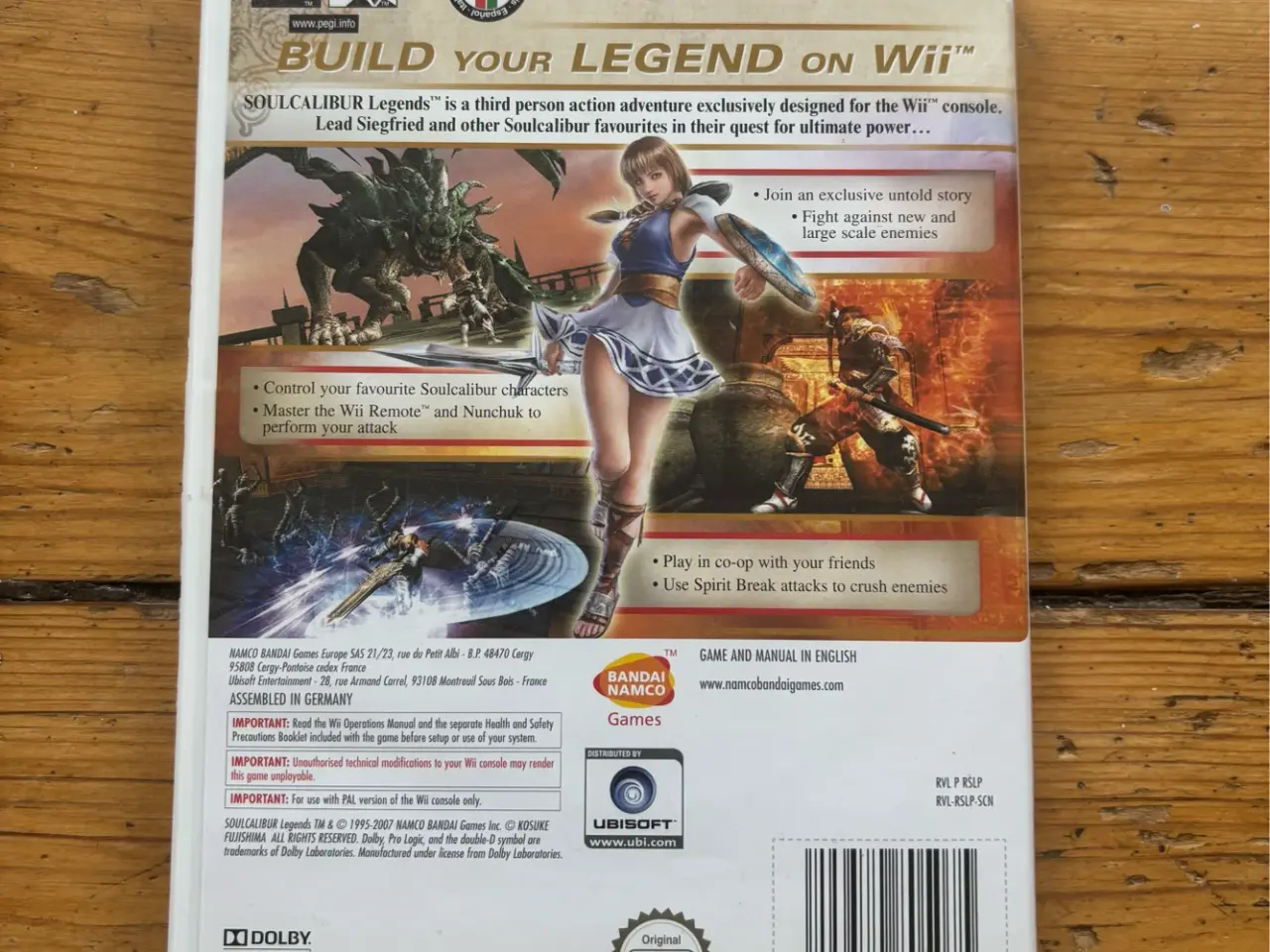 Billede 2 - Soulcalibur Legends 