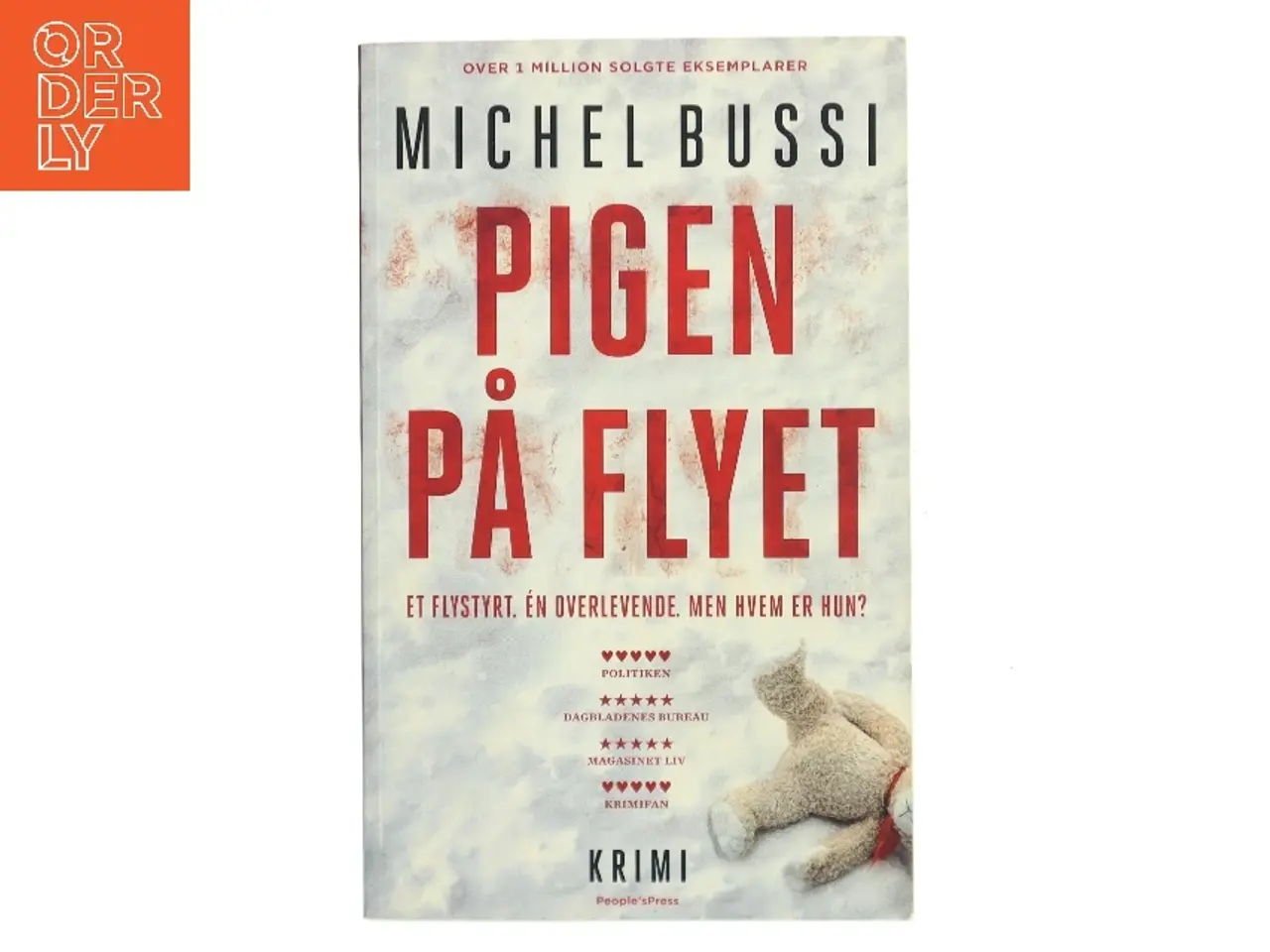 Billede 1 - Pigen på flyet af Michel Bussi (Bog)