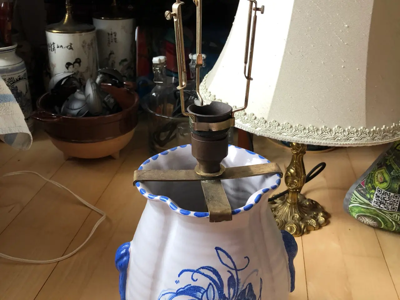 Billede 1 - Lampe Svensk næsten 100 år