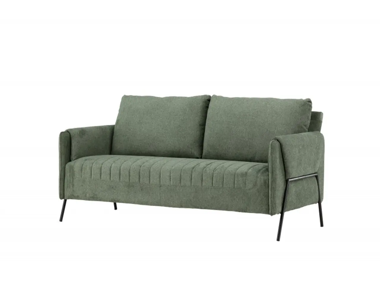 Billede 4 - Indigo 2 personers Sofa - Sort og Grøn
