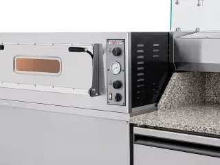 Elektrisk pizzaovn 2x 2 pizzaer Ø 35 cm – dobbelt