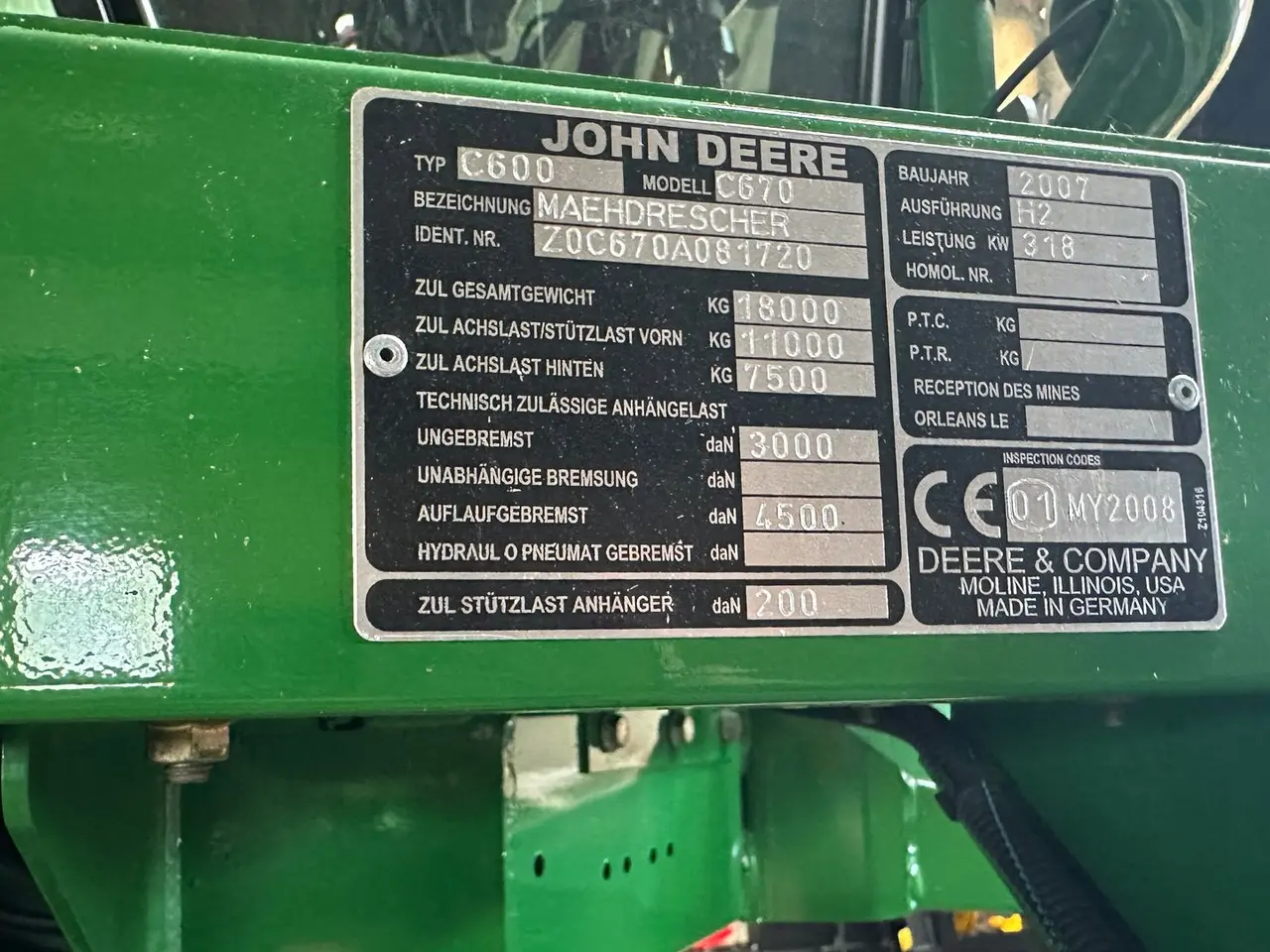 Billede 20 - John Deere C670i - AutoTrac Ready C670i