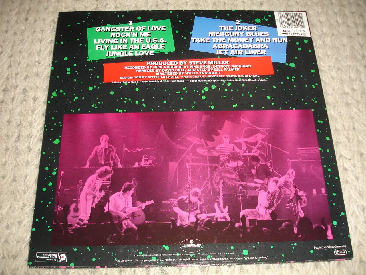 Billede 3 - Steve Miller Band – Steve Miller Band Live!