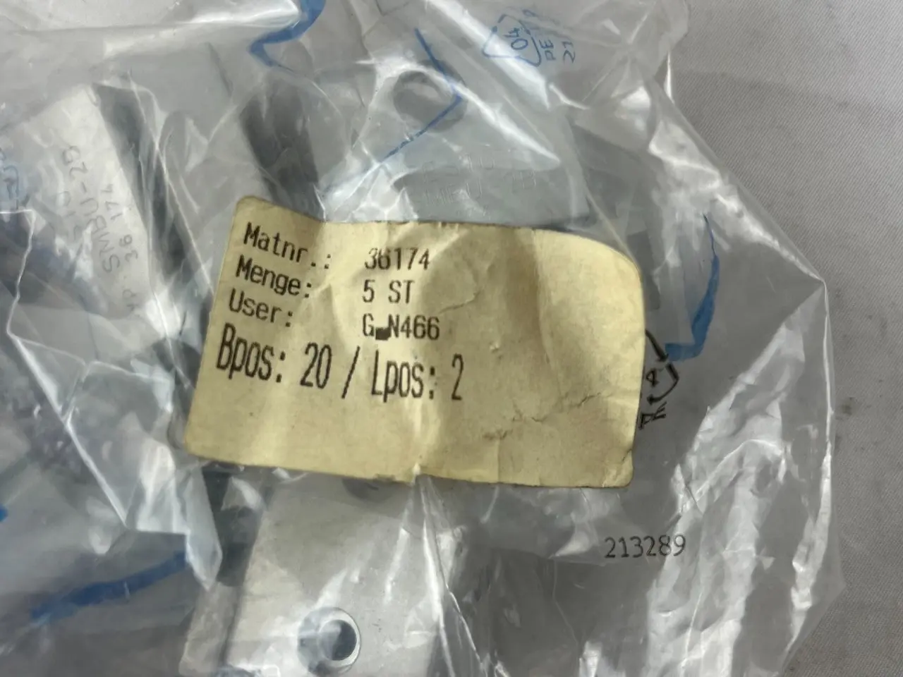 Billede 2 - FESTO SMBU-2B 36174 Sensor Mount Bracket parti 5