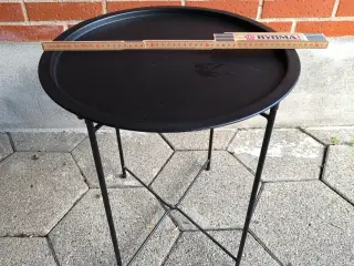 Sidebord i sort