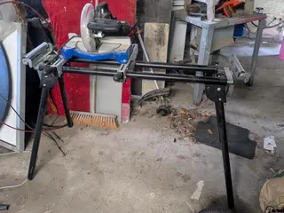 Scheppach HM80L kap-/geringssav med foldbart stati