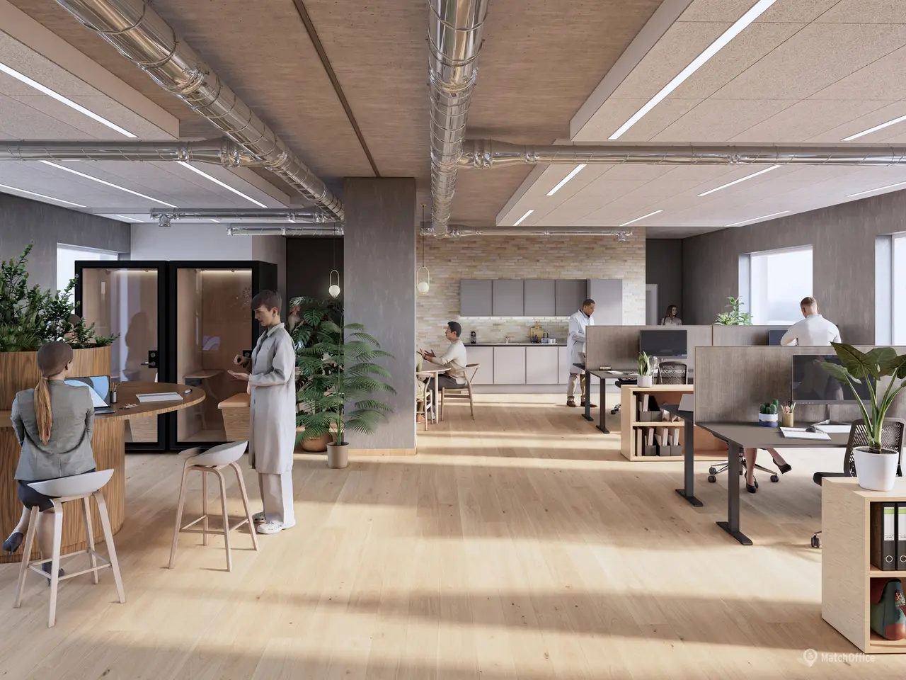 Billede 2 - Eksklusiv mulighed for egen 4. etage i Katrinetorvet