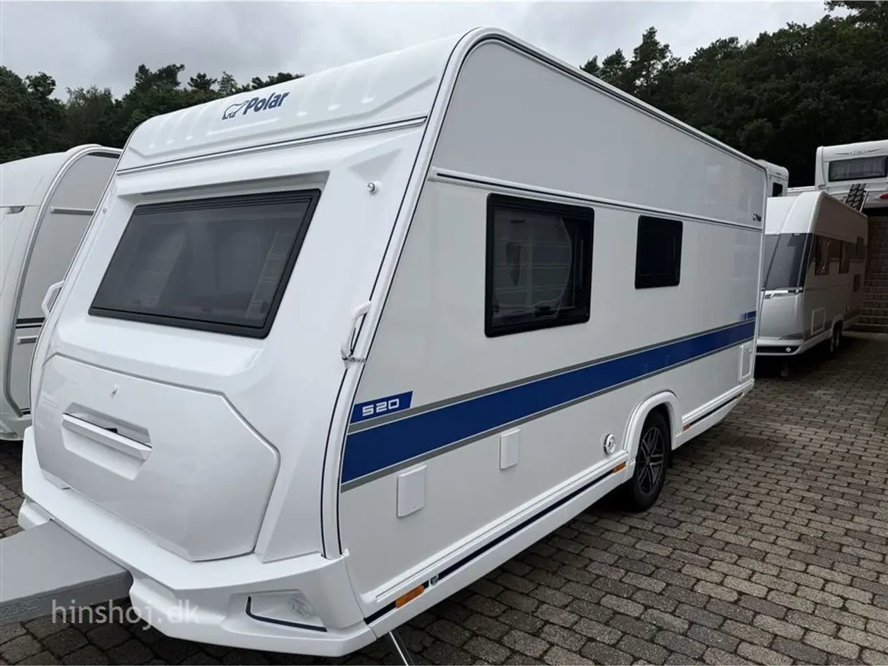 Billede 15 - 2025 - Polar Blueline 520 FD Lækker luksus vintervogn med dobbeltseng, rundsiddegruppe fra Hinshøj Caravan