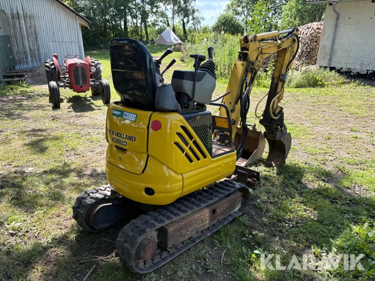 Billede 5 - Minigraver New Holland Kobelco E9SR
