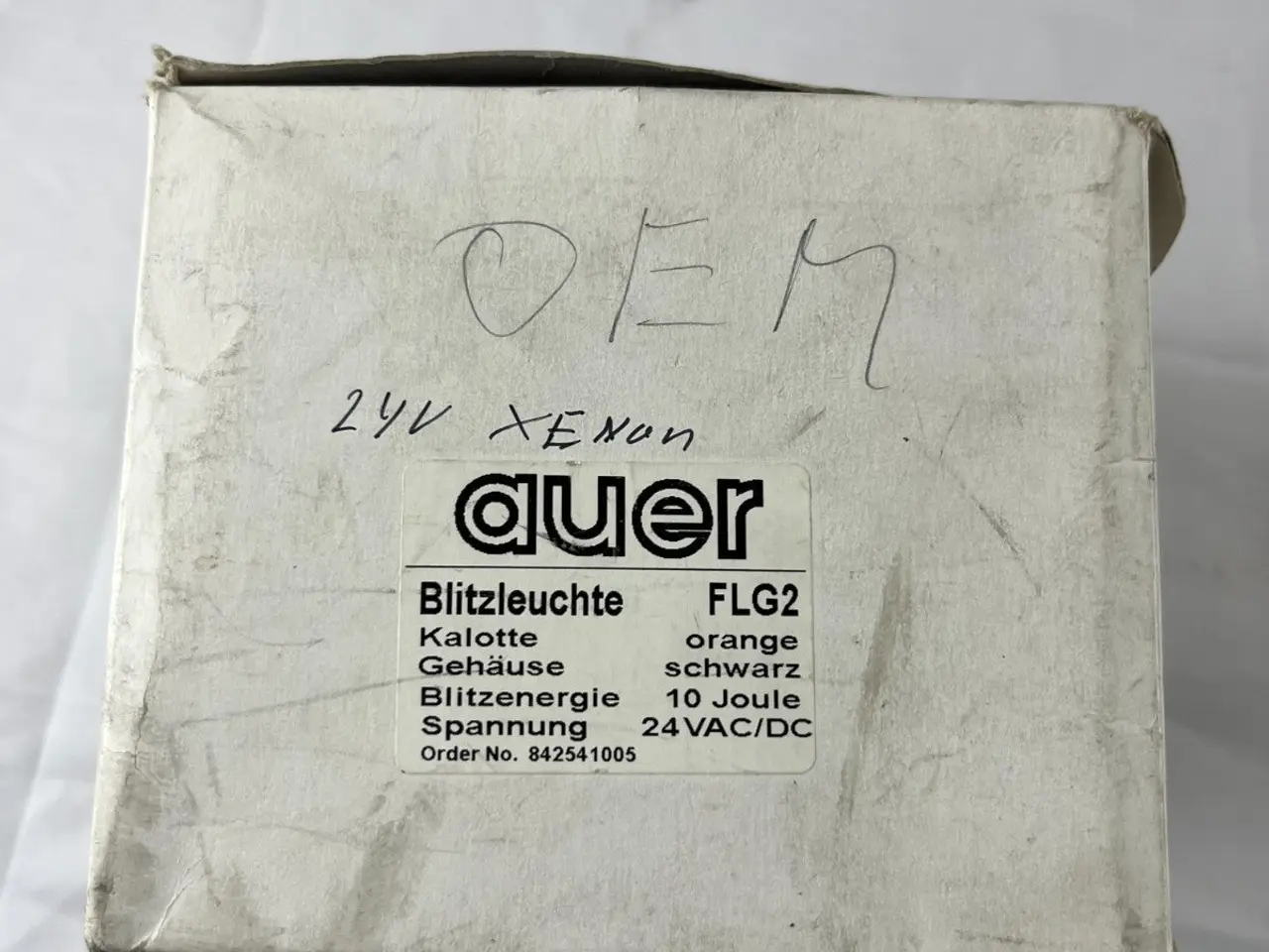 Billede 3 - Auer FLG2 Xenon Strobe Beacon 10J 24V AC/DC IP65