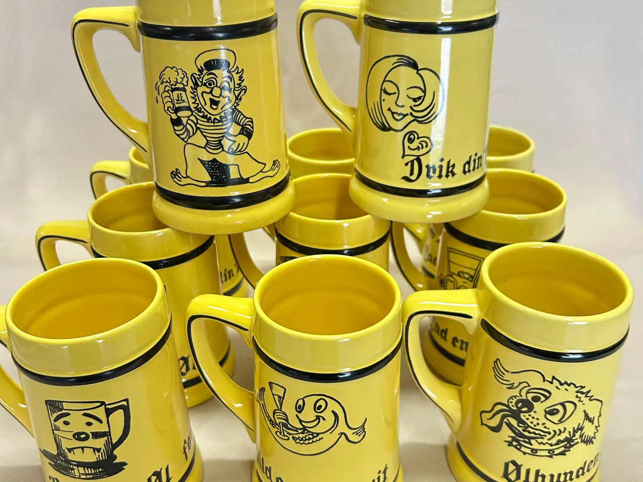Billede 2 - Kæmpe unikt Søholm retro-stel.