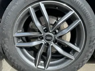4 stk Alufælge med Continental dæk