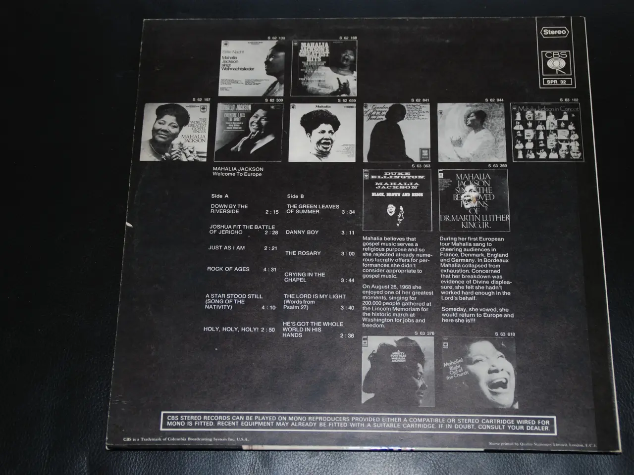 Billede 2 - Vinylplade - Mahalia Jackson