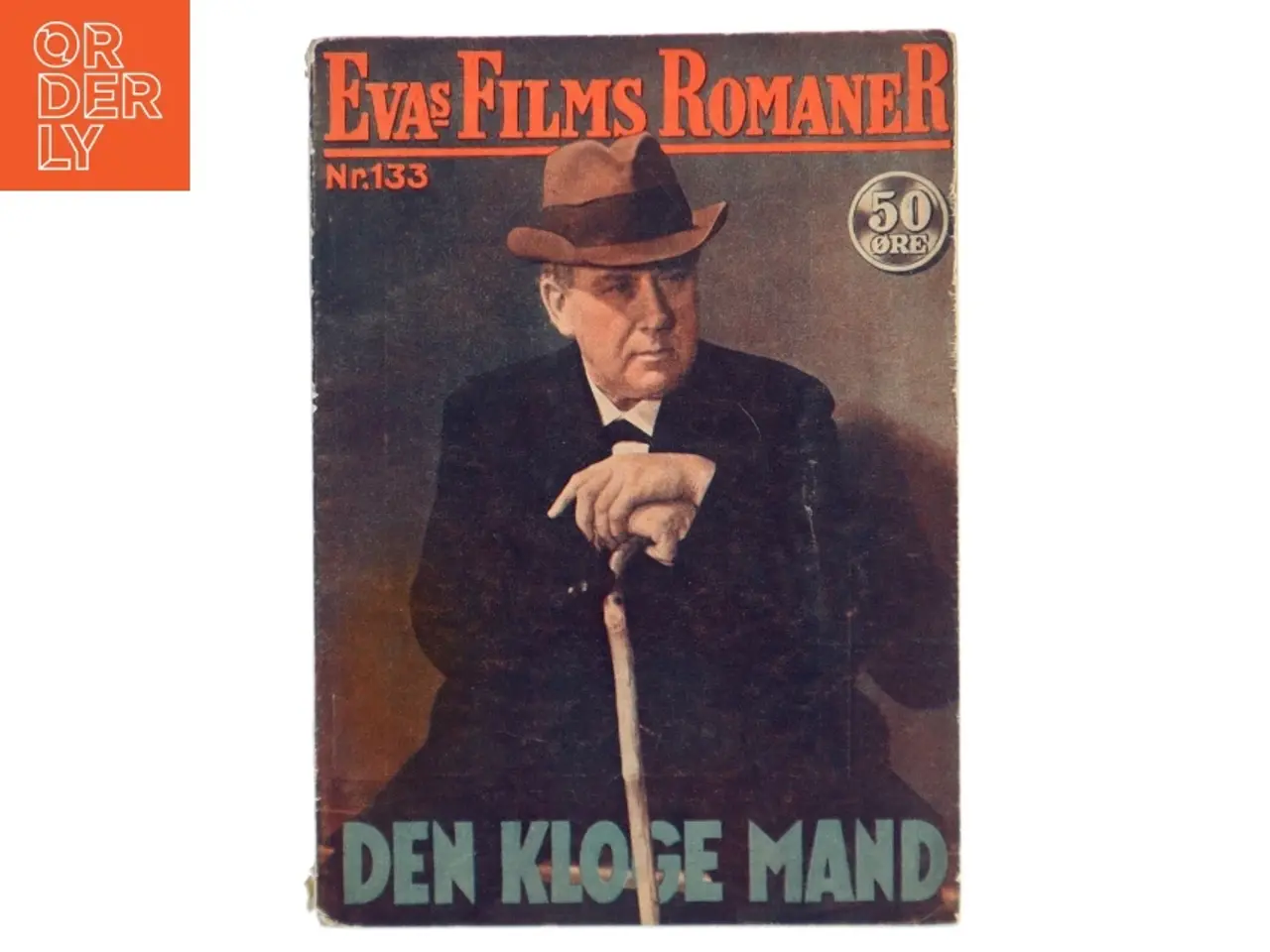 Billede 1 - “Den kloge mand”, Gammel udgave af Evas Filmsromaner