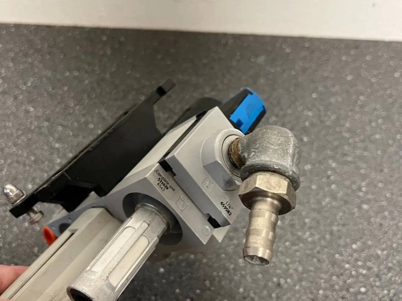 Billede 10 - FESTO MS4 Pneumatic Filter Regulator Unit Gauge
