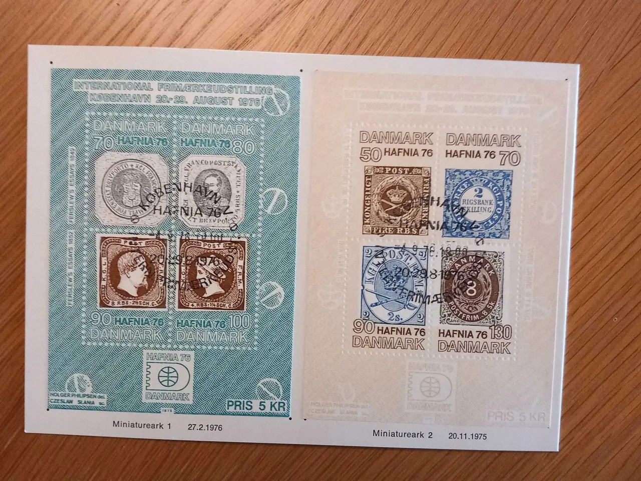 Billede 2 - Menukort og indbydelse til Farwel Do
