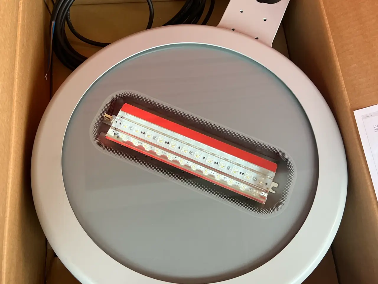 Billede 1 - Swarco Lunia 1 LED Post Lampe / Gadelampe